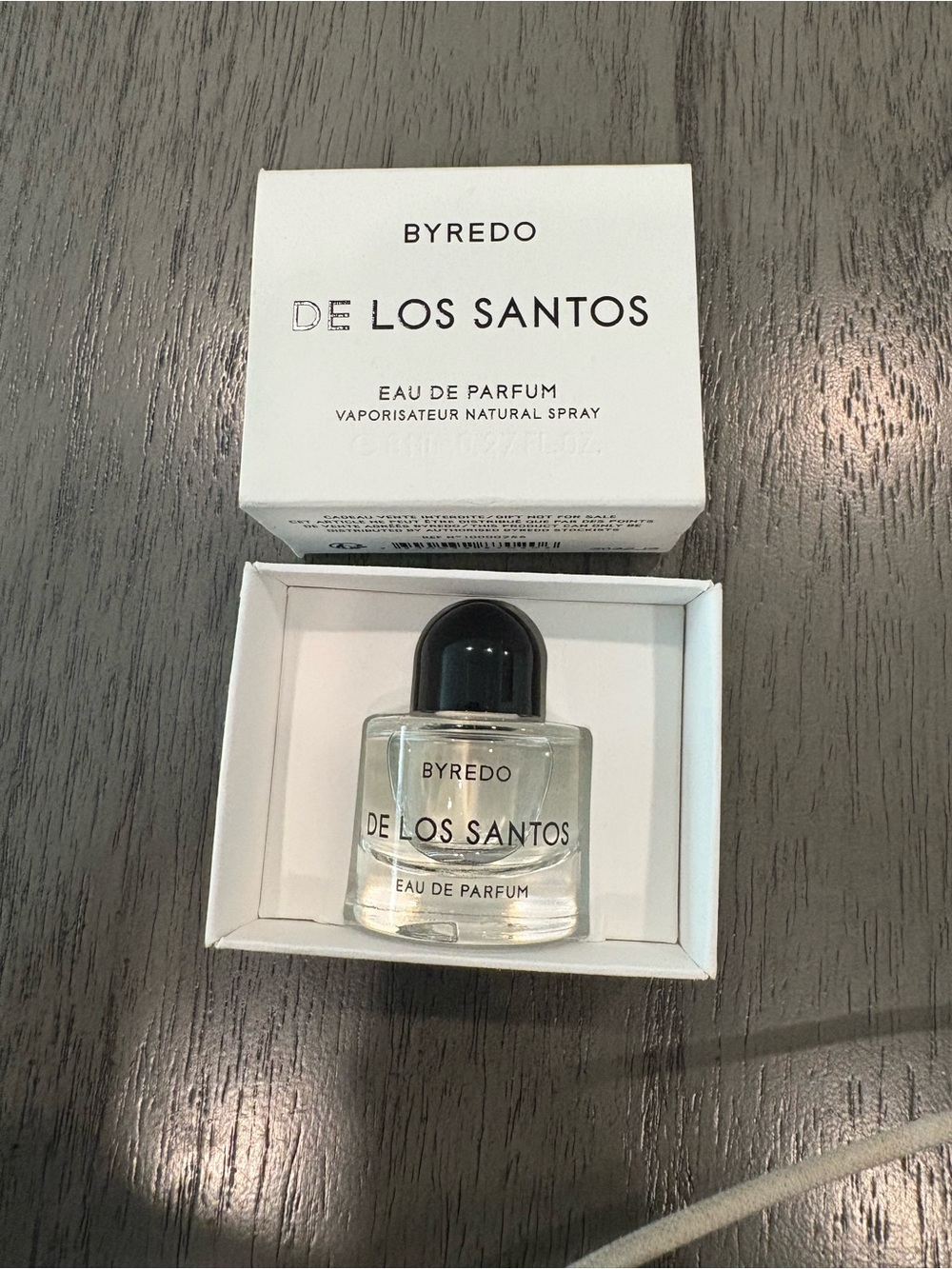 * New Byredo De Los Santos mini perfume bottle 8ml  0.27 fl oz eau de parfum